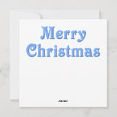 Carte de vœux ours polaires (Dos)