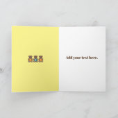 Carte de vœux Oursons Meilleure Maman (Intérieur)