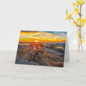 Carte de voeux Pacific Grove (Fleur jaune)