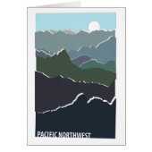 Carte de voeux Pacific Northwest (Devant)