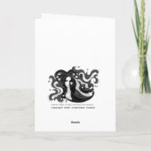 Carte de voeux Panda Love (Dos)