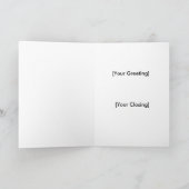 Carte de voeux Panda Love (Intérieur)