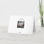 Carte de vœux - Papillons monarques (Dos)