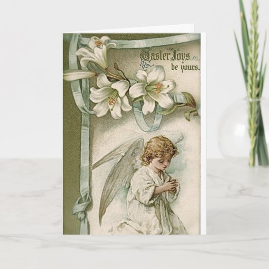 Carte de voeux : Pâques (Devant)