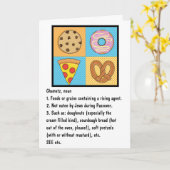 Carte de voeux Pâques Définir Chametz (Fleur jaune)