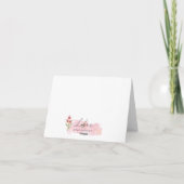 Carte de voeux Pâques pliée (Dos)