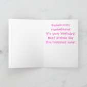 Carte de voeux - Pâques - Quelque (Intérieur)