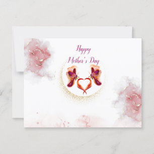 Carte de voeux par carte postale