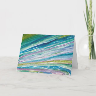 Carte de voeux par des couleurs heureuses