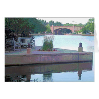 Carte de voeux : Parc centennal de lacs, Edina,