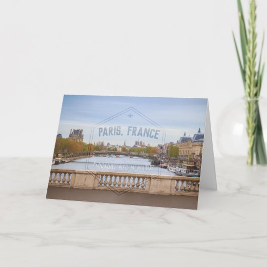 Carte de voeux Paris Series 02 (Devant)