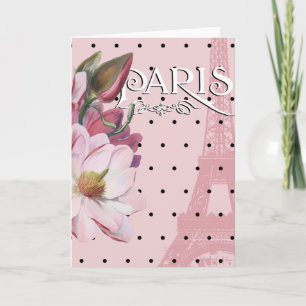 Carte de voeux parisienne de magnolia