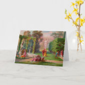 Carte de voeux Park Promenade (Fleur jaune)