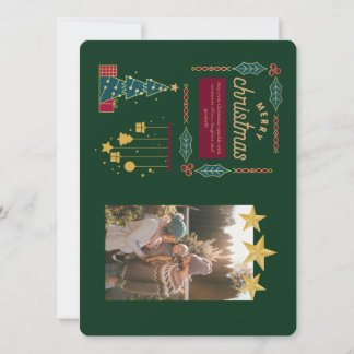 Carte de voeux parkling Christmas Family