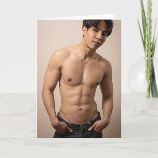 Carte de voeux particulièrement asiatique (Devant)