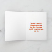 Carte de vœux Pas encore (Intérieur)