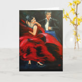 Carte de voeux Pasodoble (Fleur jaune)