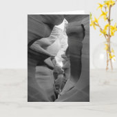 Carte de voeux "Passage Sacré" Southwest Canyon (Fleur jaune)