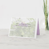 Carte de voeux Passionvine (Dos)