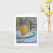 Carte de voeux Pastel, par Brad Hines (Fleur jaune)