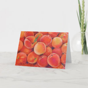 Carte de voeux Pastel Peaches