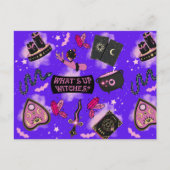 Carte de voeux Pastel Witch - Kawaii Witchcore (Devant)