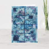 Carte de voeux Patchworks VIII (Devant)