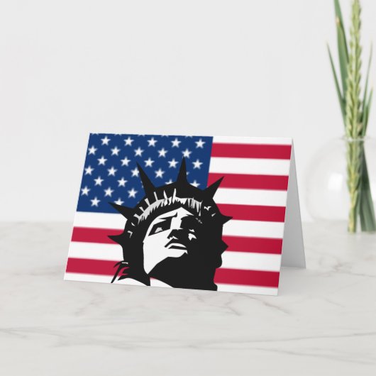 Carte de voeux patriotique (Devant)