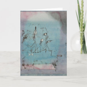 Carte de voeux Paul Klee Twitter Machine