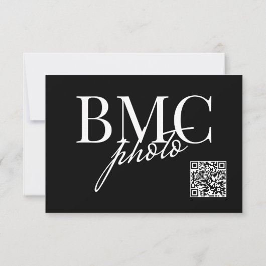  Carte de vœux Paysage forêt (Dos)