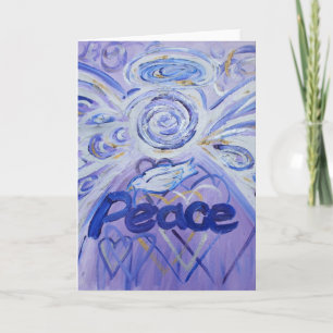 Carte de voeux Peace Angel