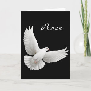 Carte de voeux Peace Dove