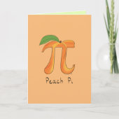 Carte de voeux Peach Pi (Devant)