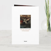 Carte de voeux Pegasus Imaginaire Art (Dos)