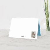 Carte de voeux Pekingese (Verso)