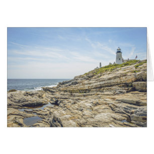 Carte de voeux Pemaquied Point Lighthouse Maine