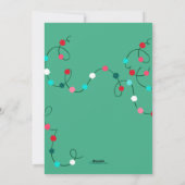 Carte de vœux Penguin Holiday Moved (Dos)