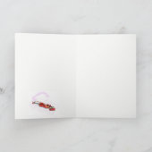 Carte de voeux : Pensée de vous Violon & Piano (Intérieur)