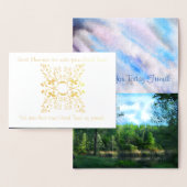 Carte de voeux "Penser à vous" (Affichage)