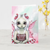 Carte de voeux "Pepperment Pretty" (Fleur jaune)