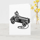 Carte de voeux Percival (Fleur jaune)