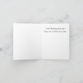 Carte de voeux personnalisable de boîte postale (Intérieur)