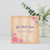 Carte de voeux personnalisée (Debout devant)