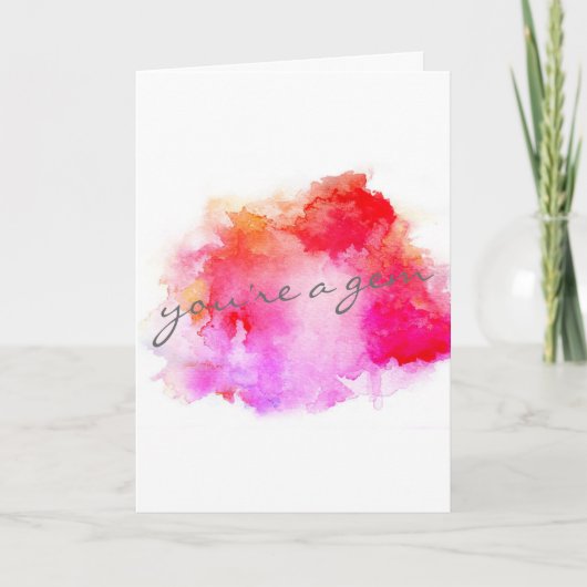 Carte de voeux personnalisée (Devant)