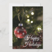 Carte de vœux personnalisée avec collage de 5 phot (Devant)