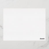 Carte de vœux personnalisée Bonne année 2026 avec (Verso)