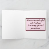 Carte de voeux personnalisée - Cherry Blossom (Intérieur)