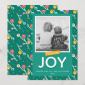 Carte de vœux personnalisée Choosing Joy Holiday B (Devant / Derrière)