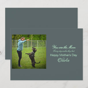 carte de voeux personnalisée de la meilleure maman