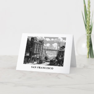 Carte de vœux personnalisée de San Francisco